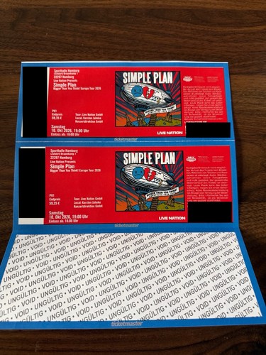 Simple plan hamburg konzert - plan,