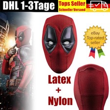 Halloween Karneval Cosplay Deadpool Kostüm Maske Superheld Fancy Dress up Party-