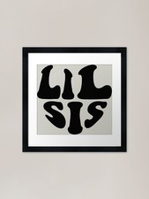 Lil Sis schwarzes Herz gewellt