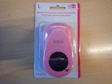 Efco Stanzer Motivlocher L - Kreis gezahnt - mit Wellenrand - 3,8 cm - 1,5 Inch