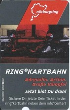 Bereits benutztes Parkticket vom Nürburgring von 2019 Souvenir Andenken