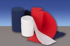 10 Stück Idealbinden blau