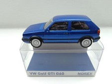 + VOLKSWAGEN VW Golf 2 GTI G60 Modellauto von NOREV in 1:43 blaumetallic 840064