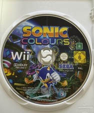 Sonic Colours Nintendo Wii Nur CD