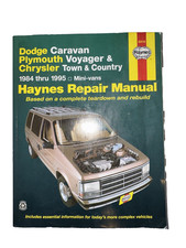 Dodge Caravan Plymouth Voyager Chrysler Town & Country Reparaturanleitung GUT US