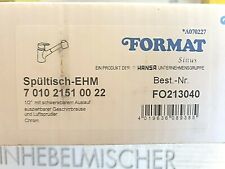Hansa Sinus chrom Spültisch Einhandmischer mit ausziehbarer Brause FO213040