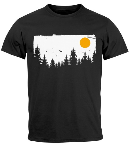 Herren shirt wald - herren, t-shirt