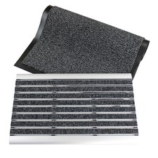 Stilvolle Alu Fußmatte