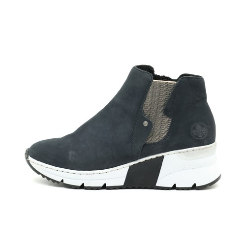 Rieker damen stiefel - damen, schwarz