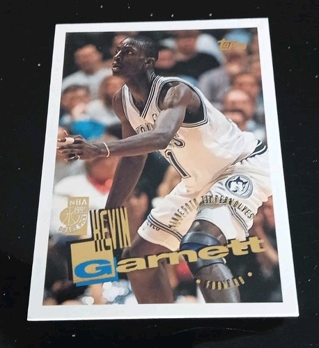 Topps kevin garnett rookie - rookie, rc