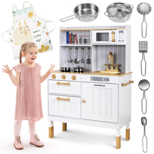 Mamabrum holzspielküche weiß - holzspielküche,