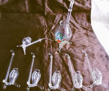 7 ganz alte Schnapspfeifen aus