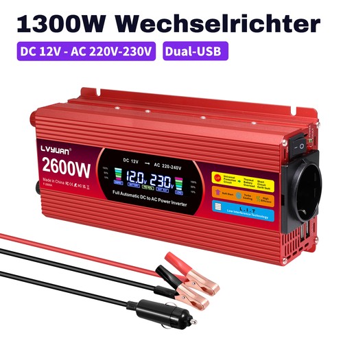 1300w 2600w wechselrichter - 1300w,
