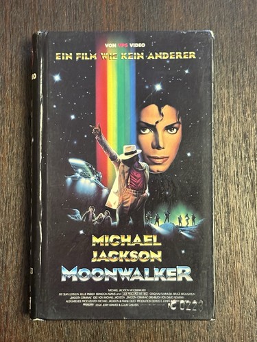 Moonwalker michael jackson vhs - moonwalker,