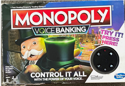 Hasbro gaming monopoly voice - gaming,