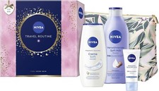 NIVEA Travel Routine Geschenkset, verwöhnendes Pflegeset mit NIVEA