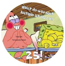 Spongebob Tortenaufleger