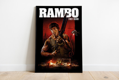 Poster artwork rambo - poster,