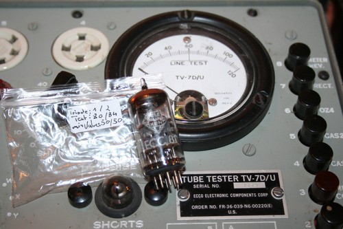 Ecc81 telefunken 1x used - telefunken, /