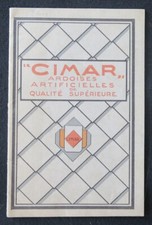 Katalog 1923 CIMAR Kunstschiefer und Zement Katalog Katalog