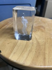 3D Laser Kristall Quader Glas