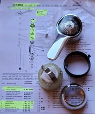 Ideal Standard Ceramix Griffhebel , Kappe Adapter, Kartusche ab 1983