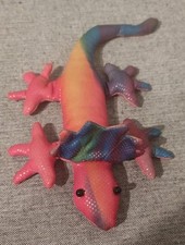 Sandtiere Eidechse bunt Glitzer Souvenir Madeira 