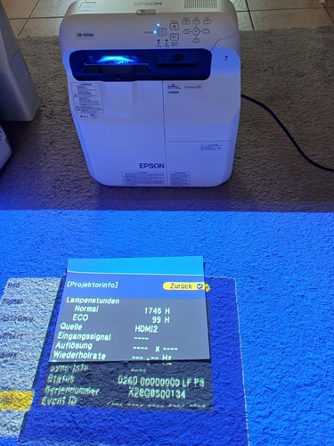 Epson 695wi beamer - epson, eb-695wi