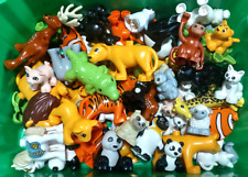 5 LEGO DUPLO TIERE FÜR ZOO BAUERNHOF z.B. HIRSCH PINGUIN LÖWE PANDA KATZE HUND