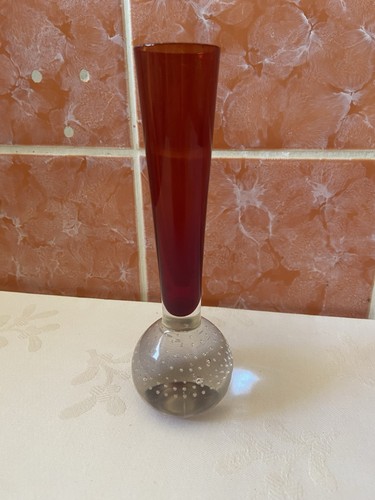 Vintage solifleur vase bubble - vintage,