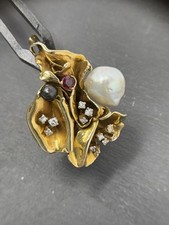 Goldanhänger Handarbeit