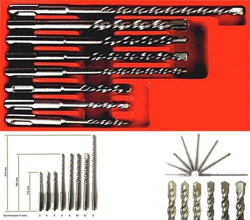 Sds plus bohrer set - sds,