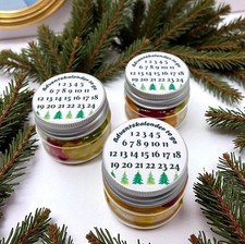 Adventskalender to go, Gastgeschenk Weihnachten- Advent Geschenk- Mitbringsel