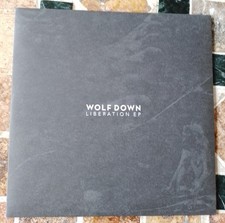 Wolf Down – Liberation EP (7"-vinyl, Green/Black) straight edge hardcore, vegan