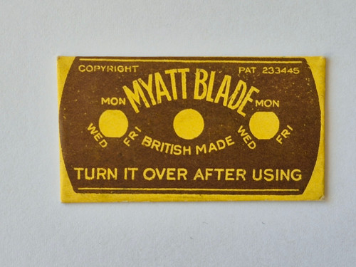Alte rasierklinge myatt day - myatt,
