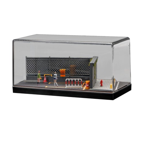 Diorama auto vitrine - 1/64,