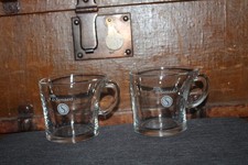 2 Stück Senseo Glas Douwe Egberts Henkelglas Kaffeeglas 250 ml