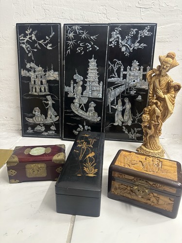 Vintage asiatika deko - asiatika, konvolut