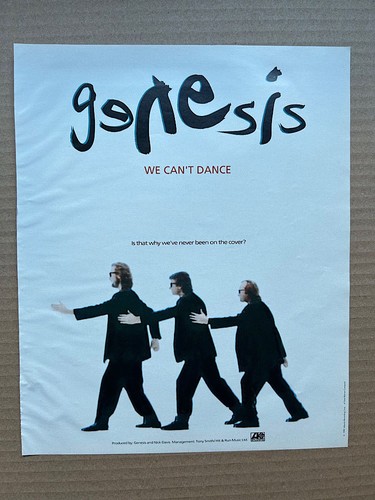 Genesis can dance - can't,