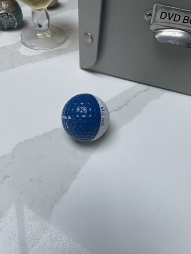 Ping golfball blau weiß - ping,
