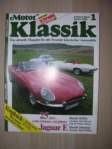 Autozeitschrift motor klassik - autozeitschrift,