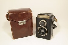 Voigtländer Brillant Top Zustand Objektiv Ansatigmat Skopar 4,5/75 Kamera / H3