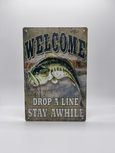 Blechschild welcome 20x30cm - blechschild,