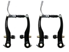 Fahrrad Bremskörper  V-Brake Promax Bremsen Set  Aluminium, schwarz