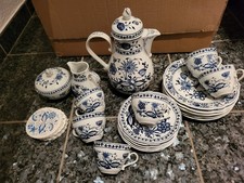 Zwiebelmuster Kaffeeservice für 6 Personen von Kahla