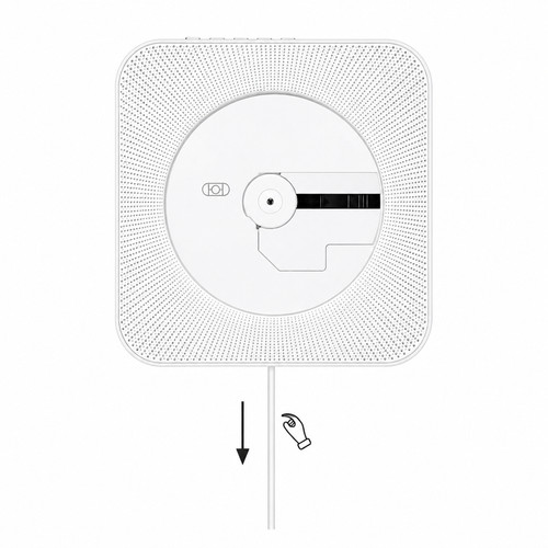 Player mit wandmontage - cd-player,