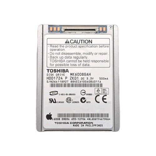 Toshiba mk6008gah 60gb - mk6008gah,