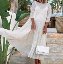 ZARA KLEID MAXIKLEID A-LINIE