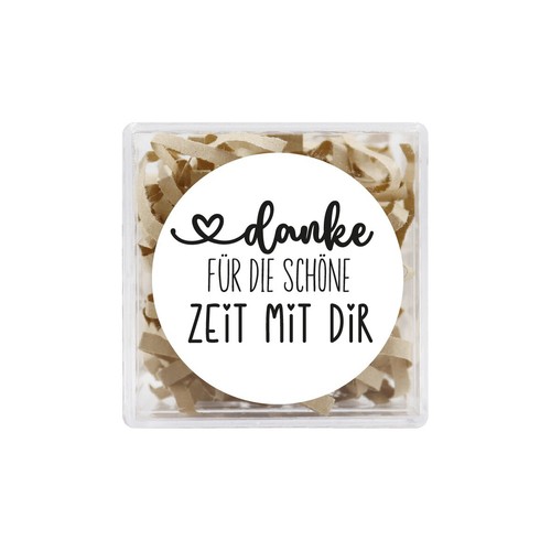 24x danke aufkleber - danke, 4cm
