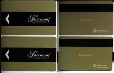 2 Hotelkarten Keycard Fairmont  Nordamerika